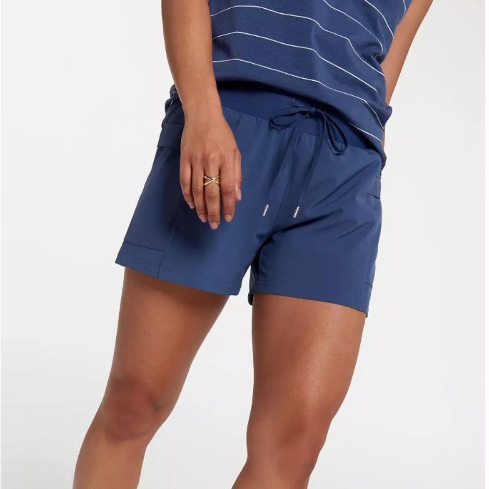 CALIA by Carrie Underwood Navy Athletic Drawstring Shorts